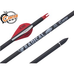 Стрела лучная карбоновая Centershot Radical 350 оперение Blazer 2"