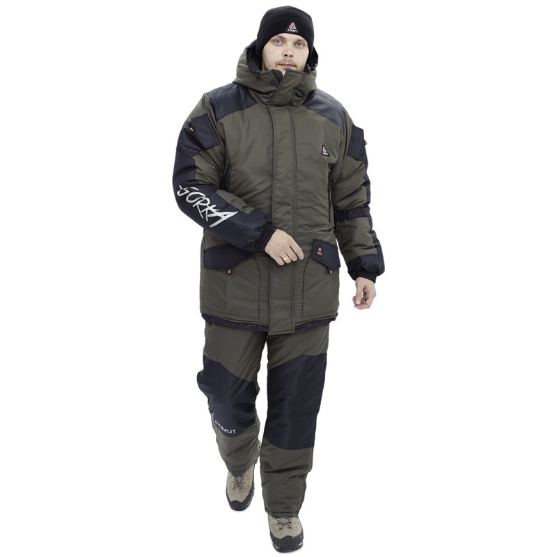 Костюм Азимут ГОРКА зима ПК Таслан хаки -45