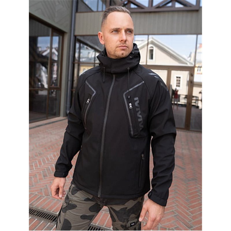 Куртка SoftShell, black M65SW-SS-01