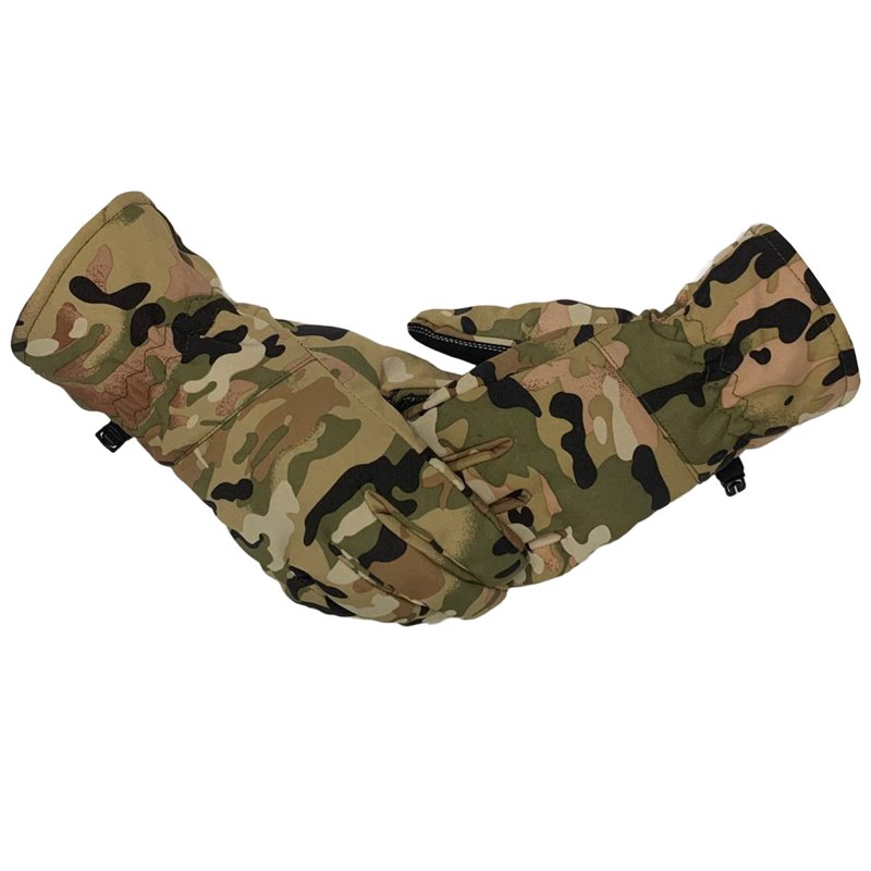 Перчатки Военпро софтшелл/флис мульт 139426