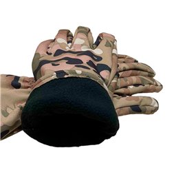 Перчатки Военпро софтшелл/флис мульт 139426