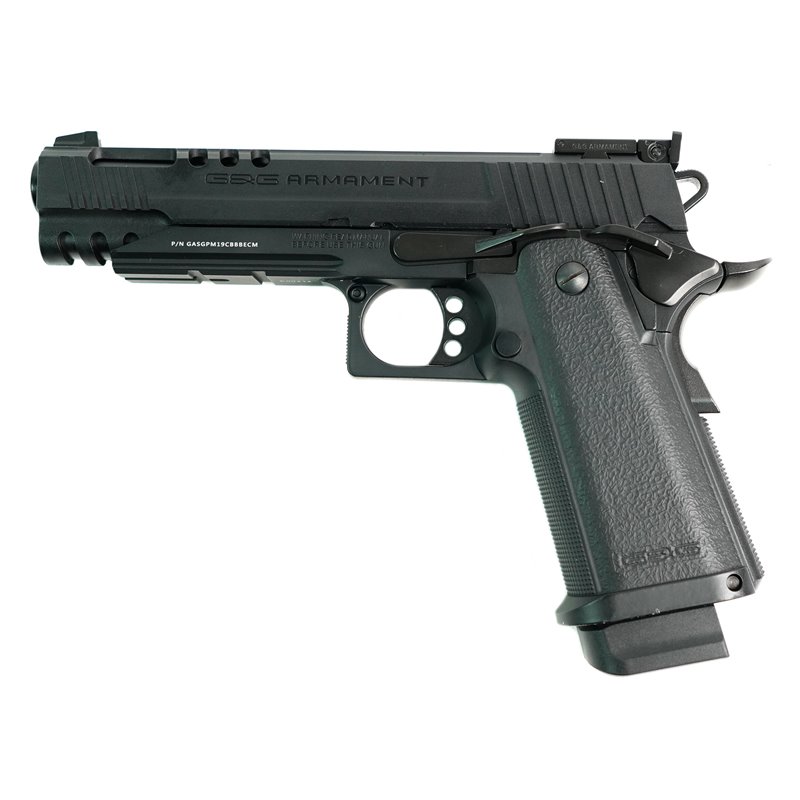 Пистолет страйкбольный G&G COLT Hi-Capa GAS-GPM-19C Black