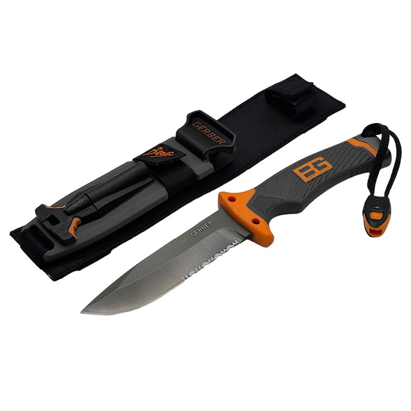 Нож Gerber Bear Grylls Ultimate с огнивом и точильным камнем 145005