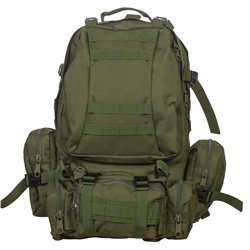 Рюкзак ВОЕНПРО тактический 35-50 л олива 12588
