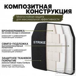 Бронепластина керамическая...